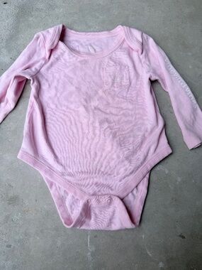 Toddler Pink Whale Long Sleeve Bodysuit